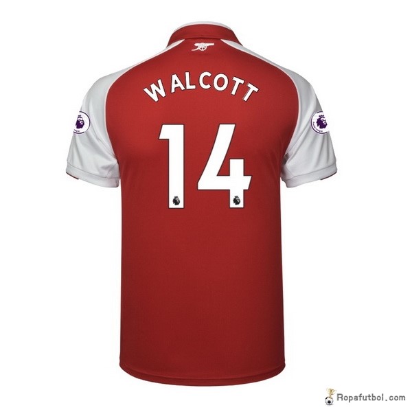 Camiseta Arsenal Replica Primera Ropa Walcott 2017/18